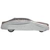 vidaXL Car Cover for Sedan Hail Protection Full L Grey and Silver