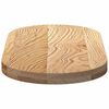 vidaXL Table Top 80x40x4 cm Solid Wood Oak Oval
