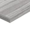vidaXL Wall Shelves 4 pcs Grey Sonoma 40x10x1.5 cm Engineered Wood