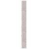 vidaXL Shoe Cabinet Concrete Grey 59x17x169 cm Engineered Wood