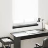 vidaXL Window Sill Black with Wood Grain 80 x 15 x 4.5 cm PVC