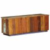 vidaXL Shoe Cabinet Brown 110 x 35 x 40 cm Solid Reclaim wood