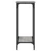 vidaXL Console Table Grey Sonoma 75x30.5x75 cm Engineered Wood