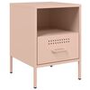 vidaXL Bedside Cabinets 2 pcs Pink 36x39x50.5 cm Steel