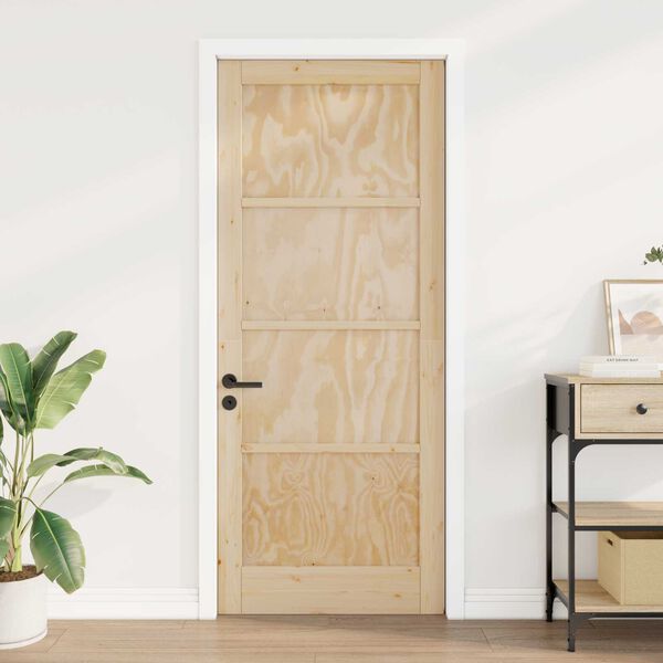 vidaXL Interior Door ORKDAL Brown 86 x 211 cm Plywood