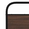 vidaXL Replace Headboard Brown Oak 135 cm Steel and Engineered Wood