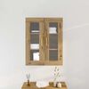 vidaXL Wall Cabinet Artisan Oak 69.5 x 34 x 90 cm Engineered Wood