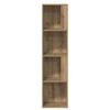 vidaXL Corner Cabinet Artisan Oak 33x33x132 cm Engineered Wood