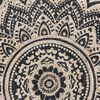 Dutch Lifestyle Rug Jaipur Classic 150 cm Round Beige and Black