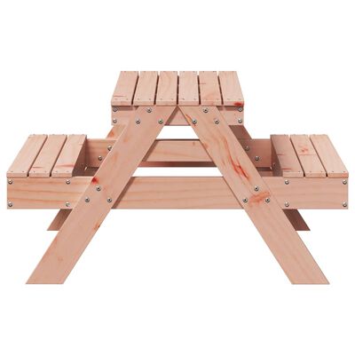 vidaXL Picnic Table for Kids 88x97x52 cm Solid Wood Douglas