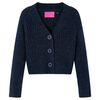 Kids' Cardigan Knitted Navy 128