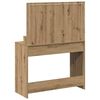 vidaXL Dressing Table Artisan Oak 100 x 41 x 135 cm Engineered Wood