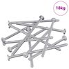 vidaXL Furniture Screws 800 pcs Silver Steel