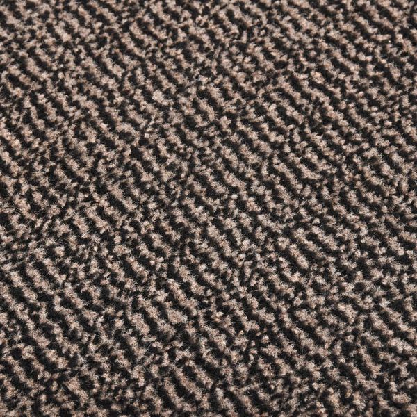 vidaXL Doormat Tufted 60x90 cm Dark Brown