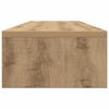 vidaXL Monitor Stand Artisan Oak 100x24x13 cm Engineered Wood