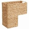 vidaXL Stair Basket Natural 38 x 20 x 40 cm Water hyacinth