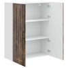 vidaXL Kitchen Cabinet Smoked Oak 80 x 31 x 100 cm Engineered Wood