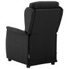 vidaXL Massage Chair with Cushion Black 67.5 x 93.5 x 101.5 cm Fabric
