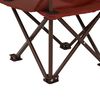 vidaXL Kids' Garden Chairs 2 pcs Brown Fabric