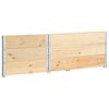 vidaXL Raised Beds 3 pcs 80x120 cm Solid Pine Wood (310051)