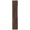 vidaXL Storage Cabinet Brown Oak 80x42.5x225 cm Engineered Wood