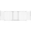 Noma 5-Panel Safety Gate Modular Metal White 94047