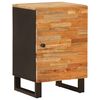 vidaXL Bathroom Cabinet Natural 38 x 33 x 58 cm Solid Mango Wood