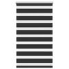 vidaXL Zebra blind 90.9x150 cm Fabric Width 86.7 cm black