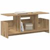 vidaXL TV Stand Artisan Oak 102 x 35 x 45 cm Engineered Wood