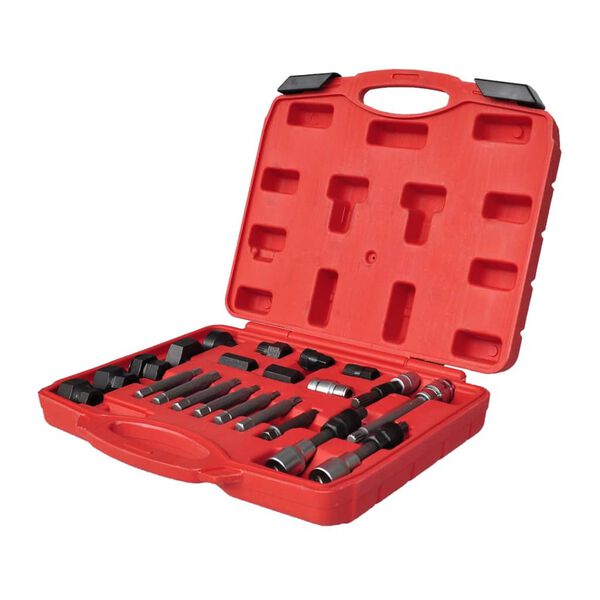 vidaXL 22 pcs Alternator Freewheel Removal Set