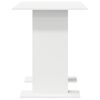 vidaXL Dining Table White 110 x 60 x 75 cm Engineered wood