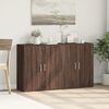vidaXL Sideboards 2 pcs Brown Oak 60x31x70 cm Engineered Wood