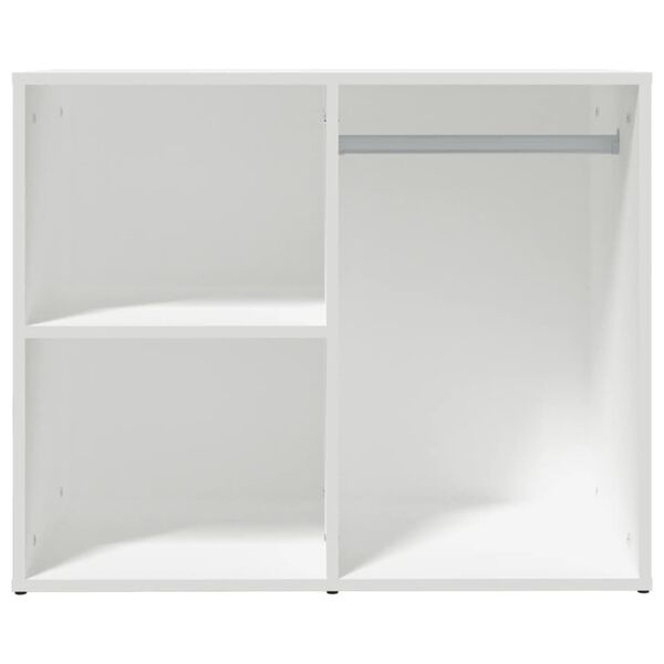 vidaXL Dressing Cabinet White 80x40x65 cm Engineered Wood