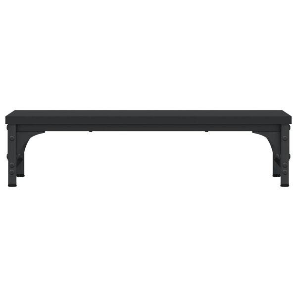 vidaXL Monitor Stand Black 55x23x14 cm Engineered Wood