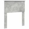 vidaXL Headboard Concrete Grey Engineered wood
