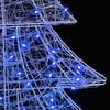 vidaXL Christmas Tree with 160 LEDs Blue 150 cm Acrylic