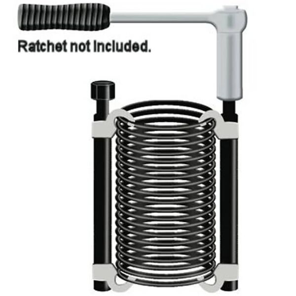 Br&uuml;der Mannesmann 2 Piece Spring Spanner 300 mm Metal 258-1 NEW