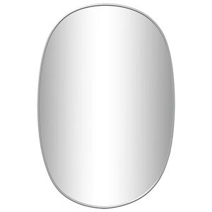 vidaXL Wall Mirror Silver 50x35 cm