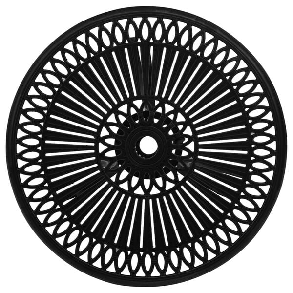 vidaXL Garden Table Black 62x62x65 cm Cast Aluminium