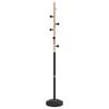 vidaXL Coat Stand Black 177 cm Powder-coated Iron