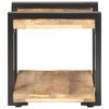 vidaXL Bedside Cabinet 50x40x40 cm Rough Mango Wood