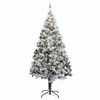 vidaXL Artificial Pre-lit Christmas Tree with Ball Set Green 400 cm
