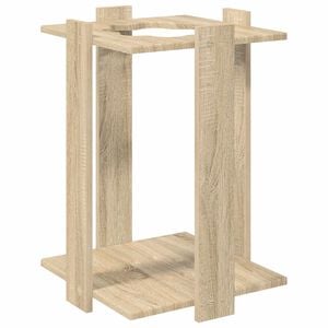 vidaXL Billiard Cue Stand Engineered Wood 42 x 43 x 60 cm Sonoma Oak