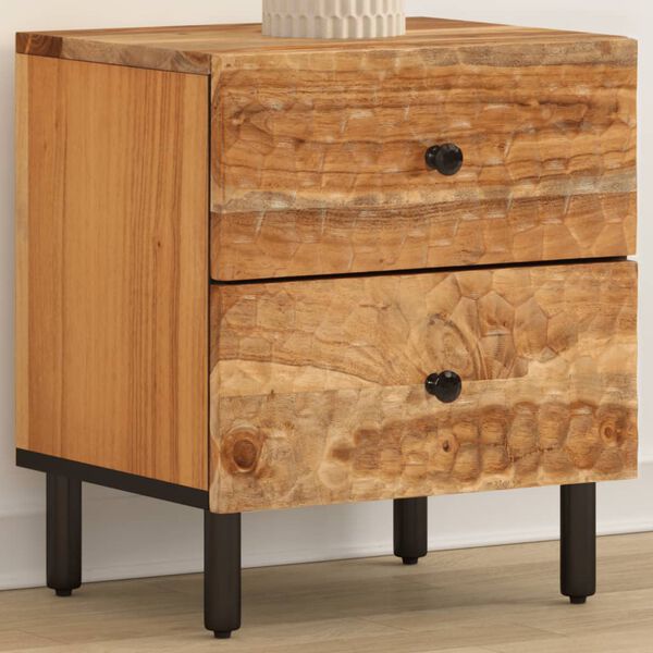 vidaXL Bedside Cabinet 40x33x46 cm Solid Wood Acacia