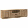 vidaXL TV Cabinet Artisan Oak 140x35x40 cm Engineered Wood
