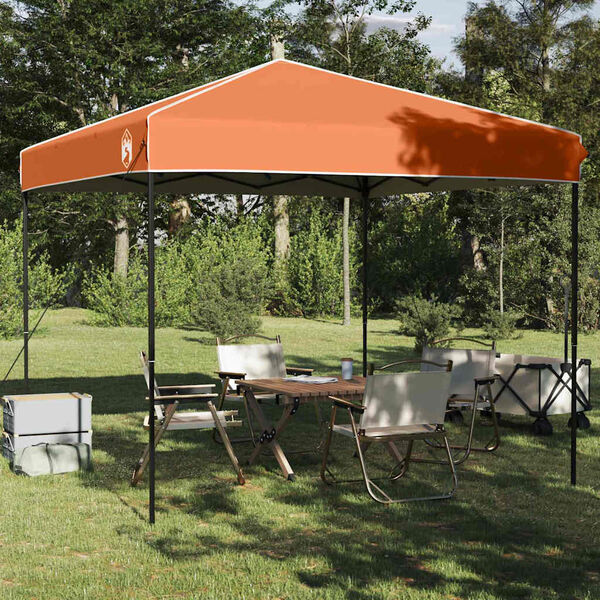 vidaXL Pop-up Canopy Tent Orange 250 x 250 cm Fabric