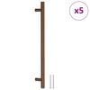 vidaXL Cabinet Handles 5 pcs Bronze 224 mm Stainless Steel