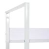 vidaXL 5-Layer Book Shelf White 60x27.6x158.5 cm Engineered Wood