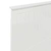 vidaXL Headboard with Headboard Gloss White 75 cm Engineered wood