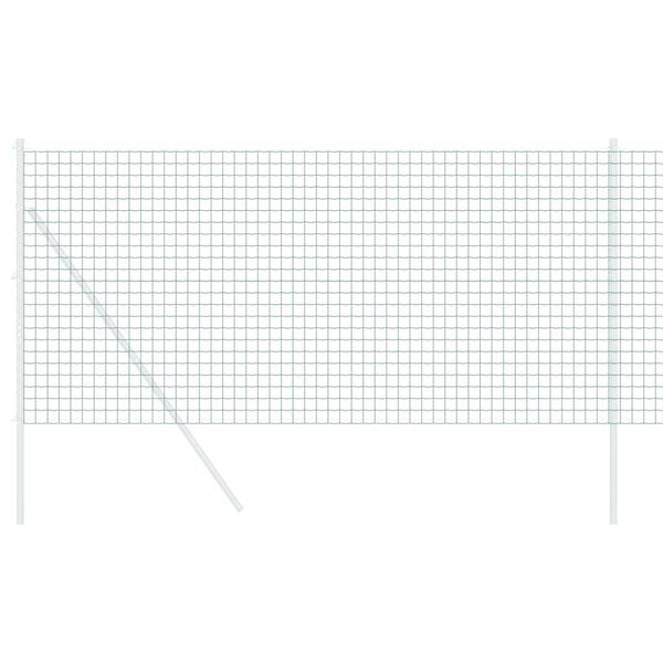 vidaXL Euro Fence Green 1 x 10 m PVC-coated iron